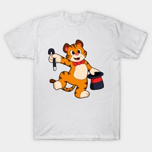 Tiger as Gentleman with Hat T-Shirt